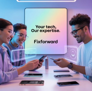 Team working on electronics